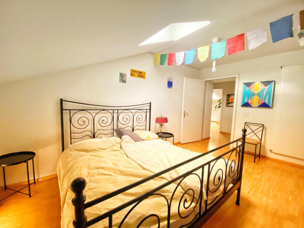 Cozy Apartment By The The Lake Of 루가노 외부 사진